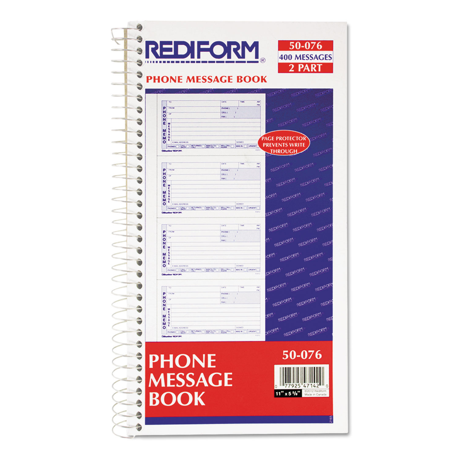 telephone-message-book-by-rediform-red50076-ontimesupplies