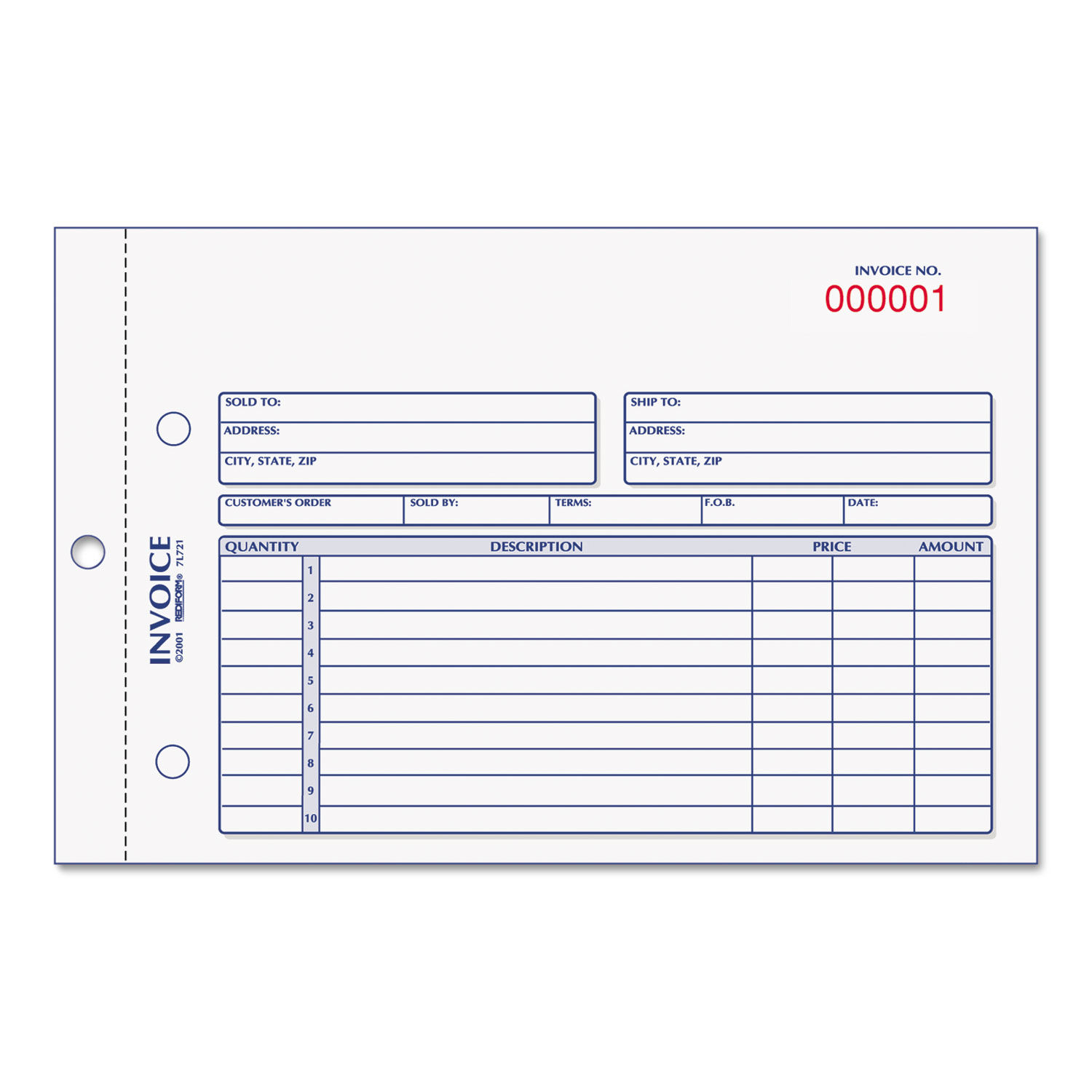 Invoice Book by Rediform® RED7L721