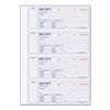 RED8L816 - Receipt Book, Two-Part Carbonless, 7 x 2.75, 4 Forms/Sheet, 400 Forms Total