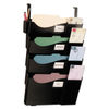 OIC21728 - Grande Central Cubicle Filing System, Four Pockets, 16 5/8 x 5 x 27 1/2, Black