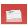 CRD21500 - HOLD IT Poly Business Card Pocket, Top Load, 3.75 x 2.38, Clear, 10/Pack