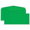 QUA11135 - Colored Envelope, #10, Commercial Flap, Gummed Closure, 4.13 x 9.5, Green, 25/Pack