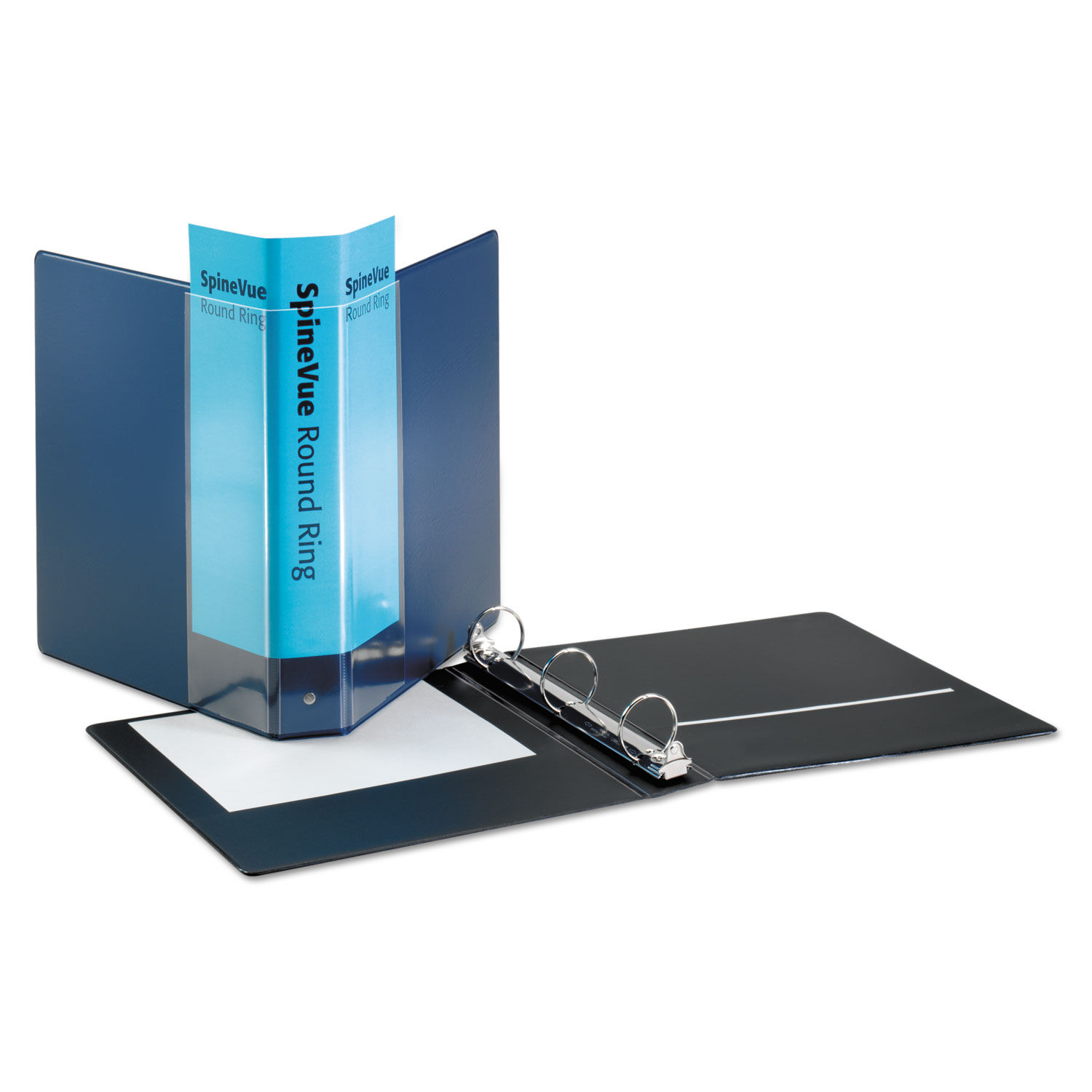 Spine Vue Locking Round Ring Binder by Cardinal® CRD16702
