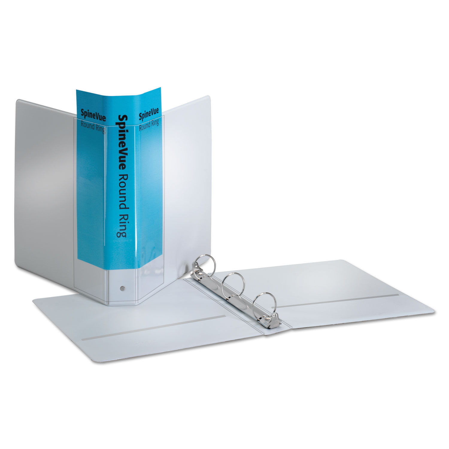 Spine Vue Locking Round Ring Binder by Cardinal® CRD16703