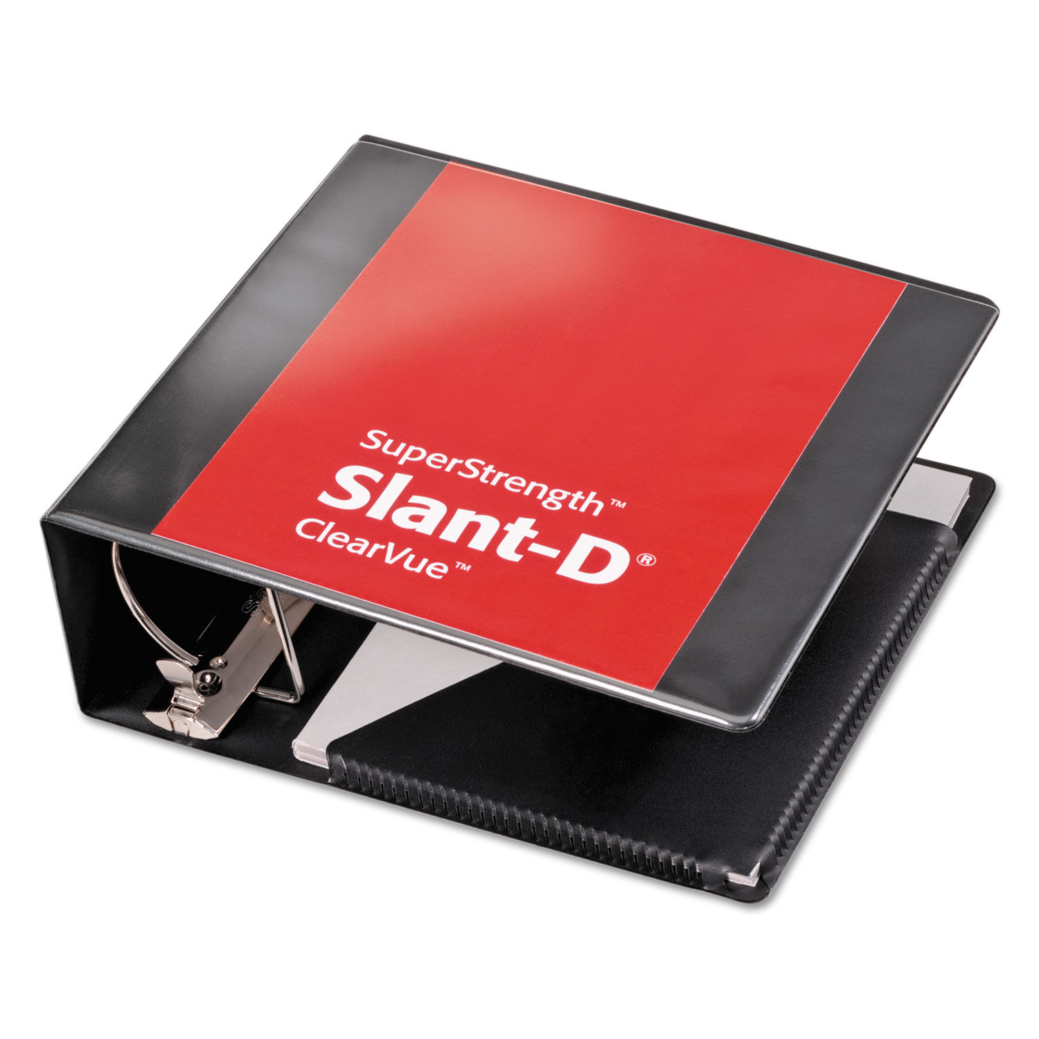 SuperStrength ClearVue Locking SlantD Ring Binder by Cardinal