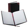 BOR38150R - Account Record Book, Record-Style Rule, Black/Maroon/Gold Cover, 9.25 x 7.31 Sheets, 150 Sheets/Book