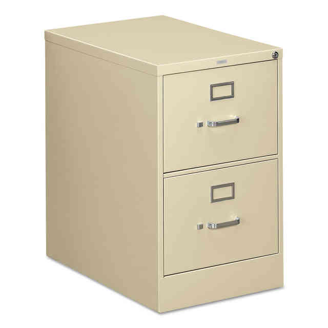 310 Series Vertical File, 2 Legal-Size File Drawers, Putty, 18.25 310 Series Vertical File, 2 Legal-Size File Drawers, Putty, 18.25