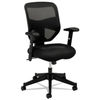 BSXVL531MM10 - VL531 Mesh High-Back Task Chair with Adjustable Arms, Supports Up to 250 lb, 18" to 22" Seat Height, Black