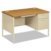 HONP3251RCL - Metro Classic Series Right Pedestal Desk, 48" x 30" x 29.5", Harvest/Putty