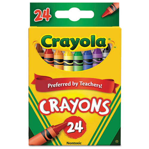 Crayola Standard Crayons, Assorted Colors, 5 Boxes Of 120 Crayons