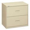 BSX432LL - 400 Series Lateral File, 2 Legal/Letter-Size File Drawers, Putty, 30" x 18" x 28"