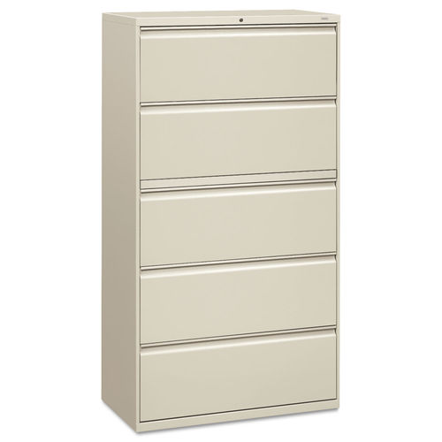 800 Series Five Drawer Lateral File By