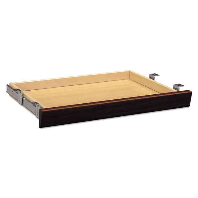 Laminate Angled Center Drawer, 22w x 15.38d x 2.5h, Mahogany Laminate Angled Center Drawer, 22w x 15.38d x 2.5h, Mahogany