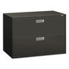 HON692LS - Brigade 600 Series Lateral File, 2 Legal/Letter-Size File Drawers, Charcoal, 42" x 18" x 28"