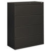 HON894LS - 800 Series Four-Drawer Lateral File, 42w X 19-1/4d X 53-1/4h, Charcoal