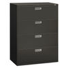 HON694LS - Brigade 600 Series Lateral File, 4 Legal/Letter-Size File Drawers, Charcoal, 42" x 18" x 52.5"