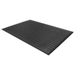 Choice 3' x 5' Red Rubber Grease-Resistant Anti-Fatigue Floor Mat with  Beveled Edge - 1/2 Thick