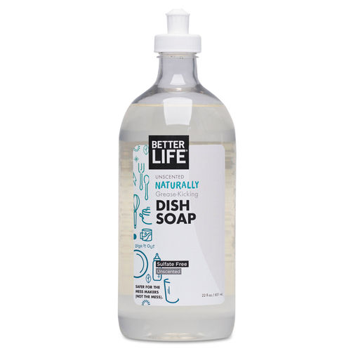 Naturally GreaseKicking Dish Soap by Better Life® BTR895454002157