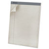 TOP20620 - Pastel Writing Pads, Wide/Legal Rule, Dove Gray Headband, 50 Gray 8.5 x 11.75 Sheets, Dozen