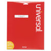 UNV80011 - Self-Adhesive Permanent File Folder Labels, 0.66 x 3.44, White, 30/Sheet, 25 Sheets/Box