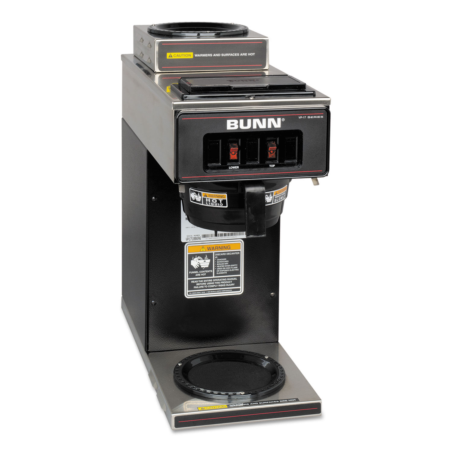 VP17-2 Compact Two Burner Pourover 