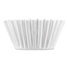 BUNBCF100B - Coffee Filters, 8 to 12 Cup Size, Flat Bottom, 100/Pack