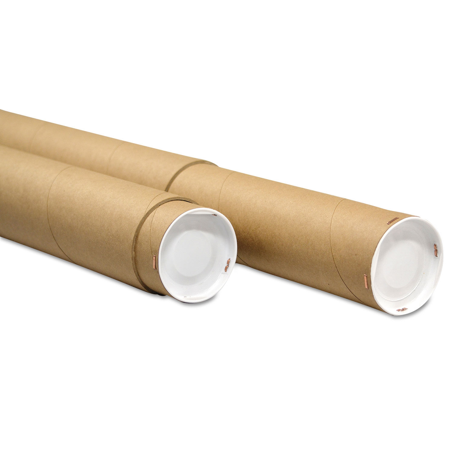 Long Kraft Poster Tubes  CardboardPoster Shipping Tubes