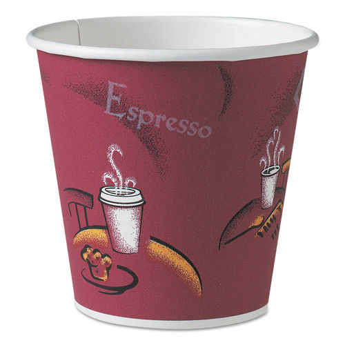 Polycoated Hot Paper Cups by Dart® SCC410SI0041 | OnTimeSupplies.com