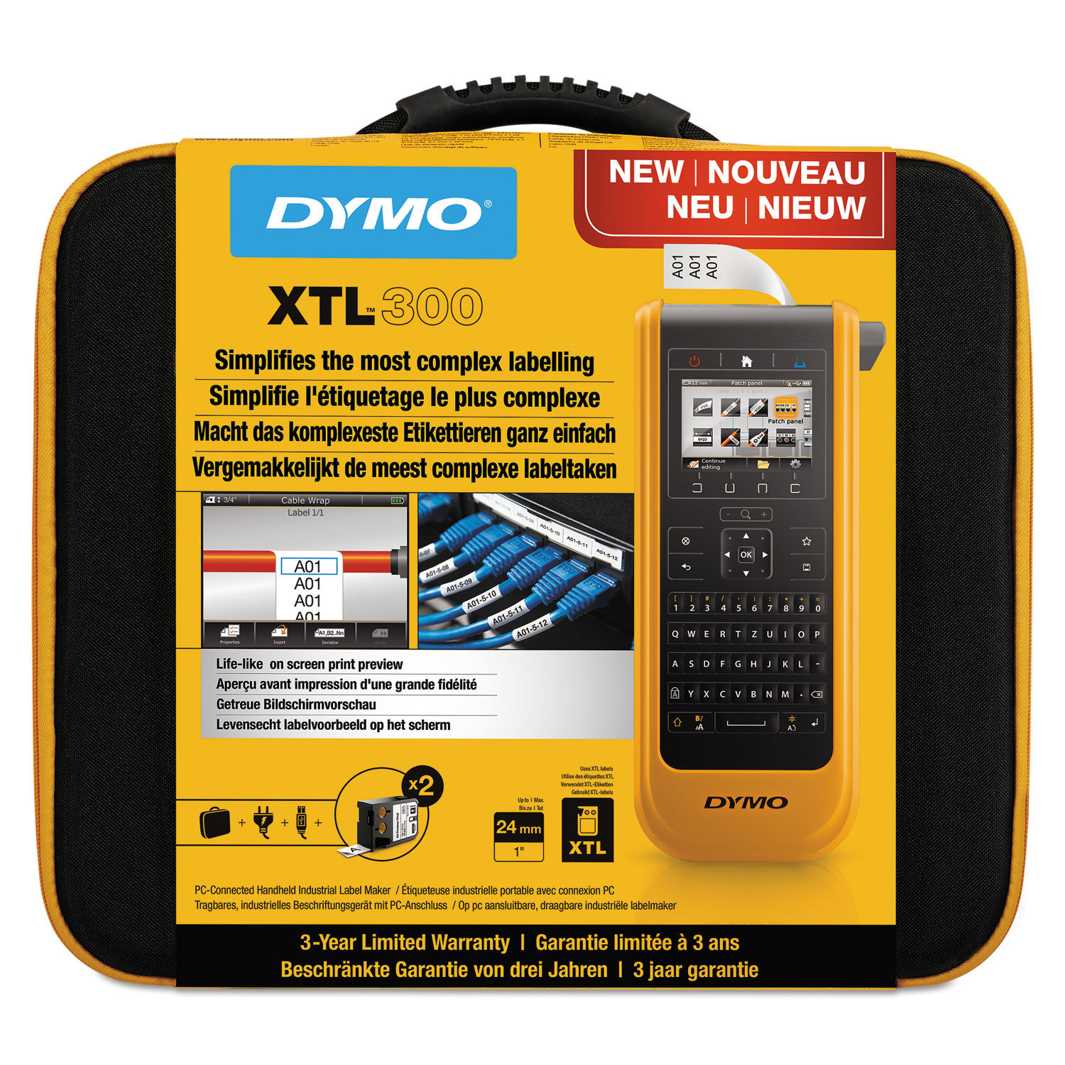 XTL 300 Industrial Label Maker Kit by DYMO® DYM1868814