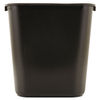 RCP295600BK - Deskside Plastic Wastebasket, 7 gal, Plastic, Black