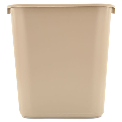 Rubbermaid 3.5-Gallon White Plastic Trash Can in the Trash Cans department  at