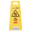 RCP611277YW - Caution Wet Floor Sign, 11 x 12 x 25, Bright Yellow