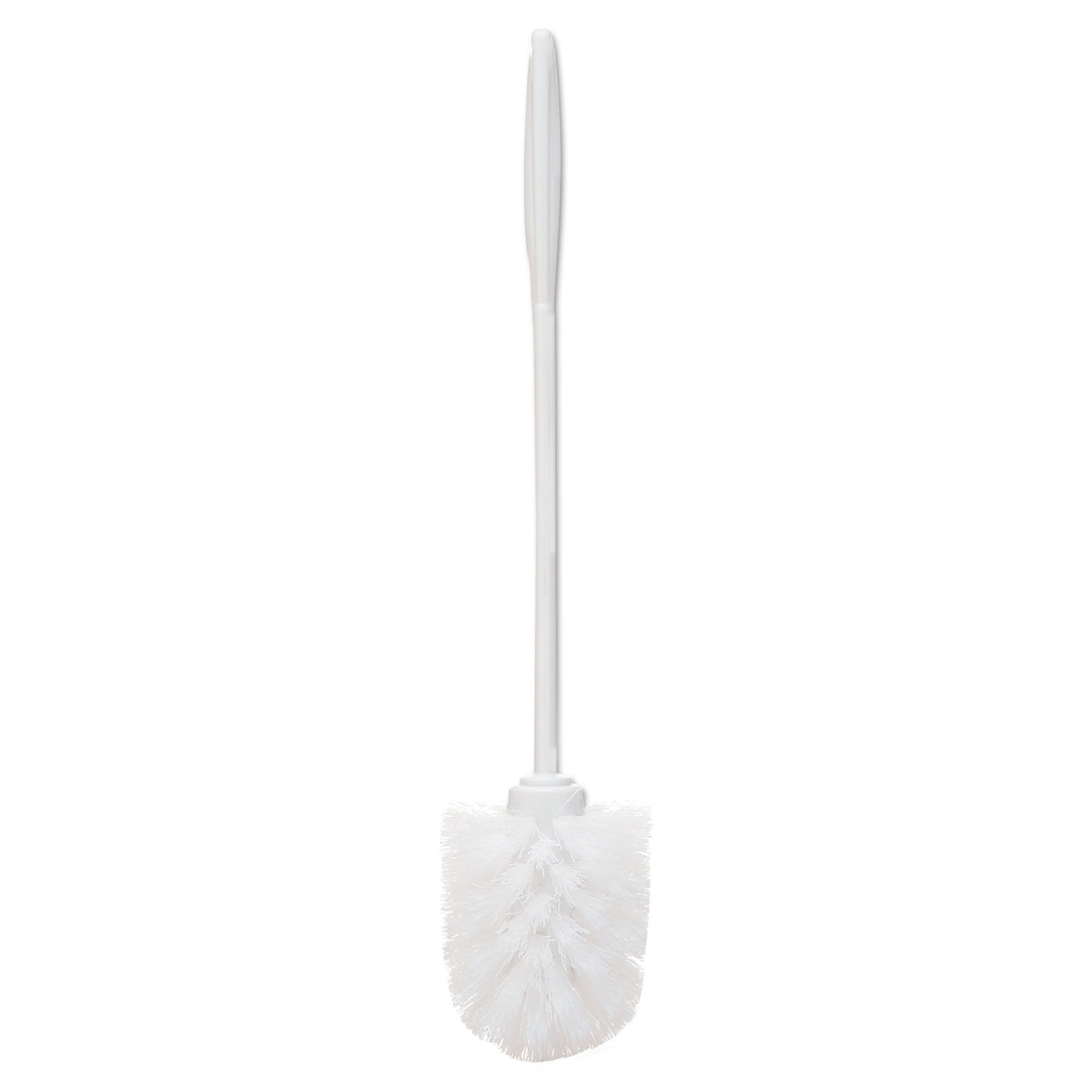 Rubbermaid Toilet Bowl Brush, 14 1/2, White, Plastic, RUB631000WE