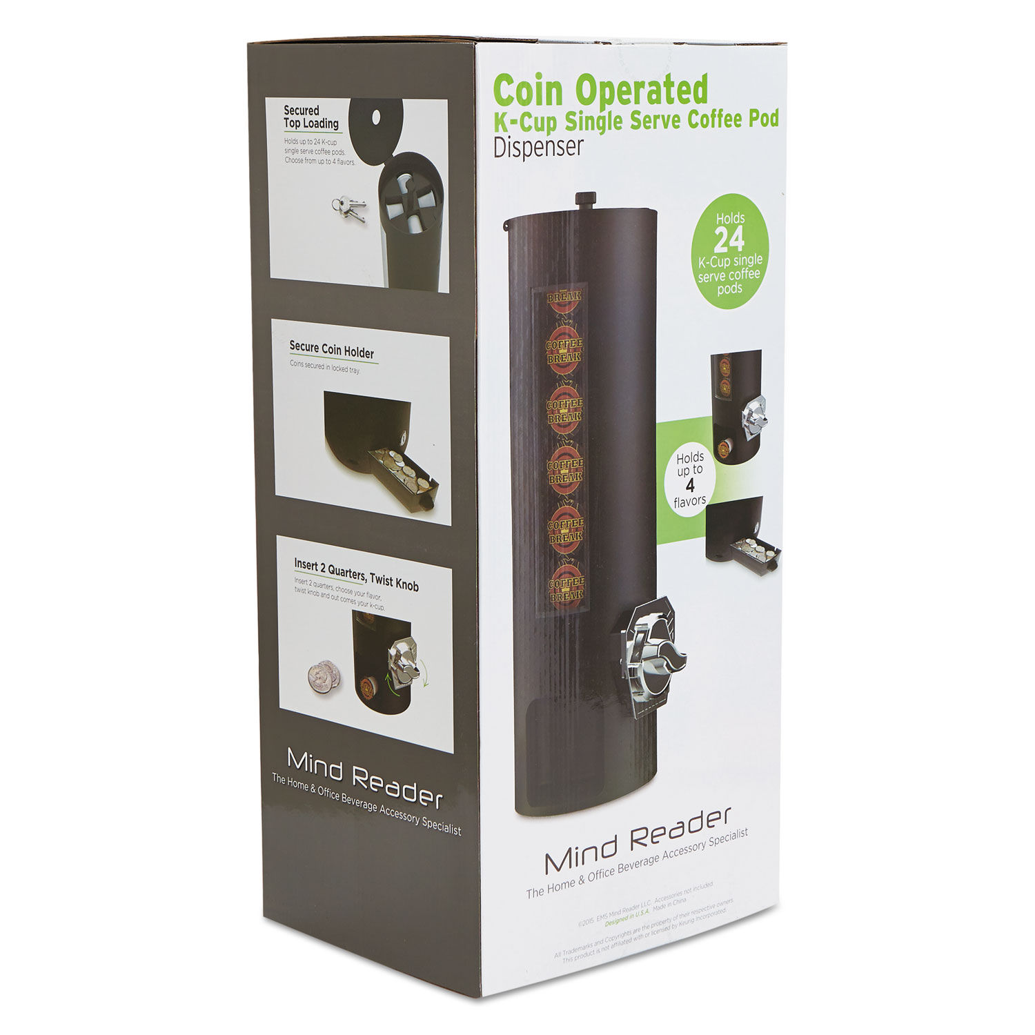 Coin-Operated Coffee Pod Dispenser 