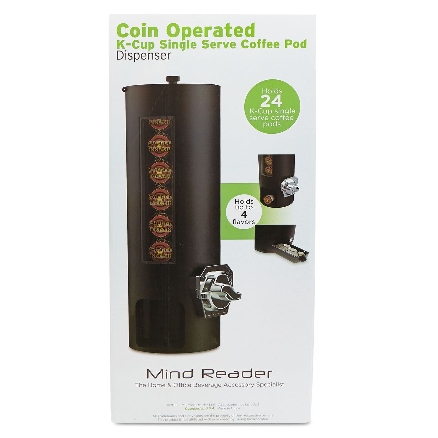 Coin-Operated Coffee Pod Dispenser 