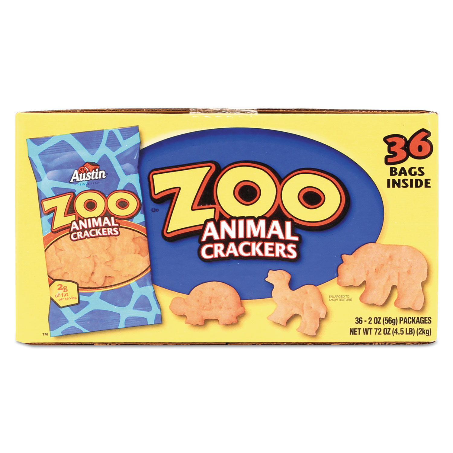 Zoo Animal Crackers by Austin® KEB827545 | OnTimeSupplies.com