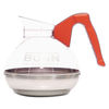 BUN6101 - 64 oz. Easy Pour Decanter, Orange Handle