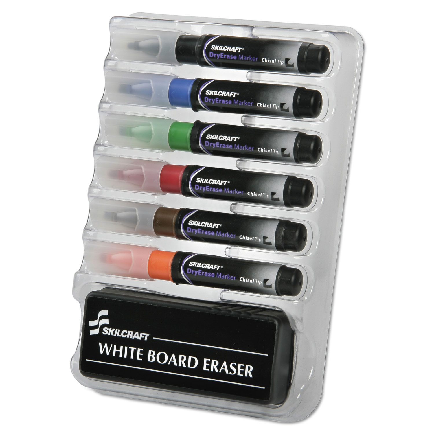 096133 Markal TRADES MARKER Starter Pack (1 Holder, 12 Refills) - Black -  (Case of 6)