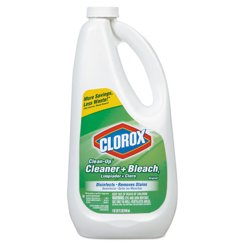 Clean Up Bleach Cleaner By Clorox Clo01240 Ontimesupplies Com