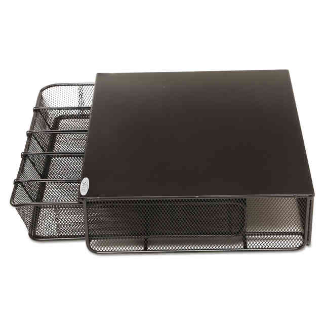 One Drawer Hospitality Organizer, 5 Compartments, 12.5 x 11.25 x 3.25, Black One Drawer Hospitality Organizer, 5 Compartments, 12.5 x 11.25 x 3.25, Black