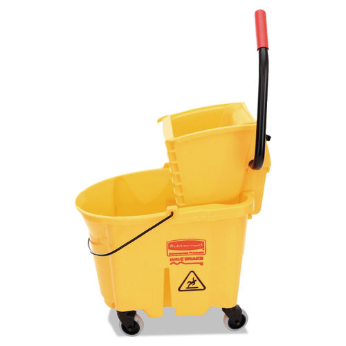 Rubbermaid Commercial Mop Bucket/Wringer Combination - RCP758088YW 