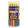 CKC5168 - Colossal Brush, Natural Bristle, Round Profile, 30/Set