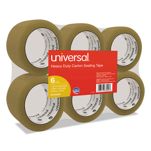 Universal General Purpose Masking Tape, 48mm x 54.8m, 3 Core, 2-Pack