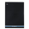 MEA59882 - Stiff-Back Wire Bound Notepad, Medium/College Rule, Navy Cover, 70 White 8.5 x 11.5 Sheets