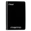 MEA45644 - WIREBOUND MEMO BOOK, MEDIUM/COLLEGE RULE, 6 X 4, WHITE, 40 SHEETS