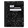 MEA09932 - Square Deal Composition Book, Medium/College Rule, Black Cover, (100) 9.75 x 7.5 Sheets