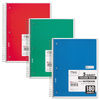 MEA05682 - Spiral Notebook, 5-Subject, Medium/College Rule, Randomly Assorted Cover Color, (180) 10.5 x 8 Sheets