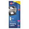 AVE2163 - Mini-Sheets Mailing Labels, Inkjet/Laser Printers, 2 x 4, White, 4/Sheet, 25 Sheets/Pack