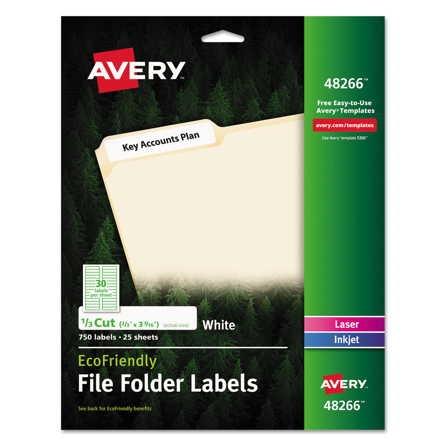 File Cabinet Label Template