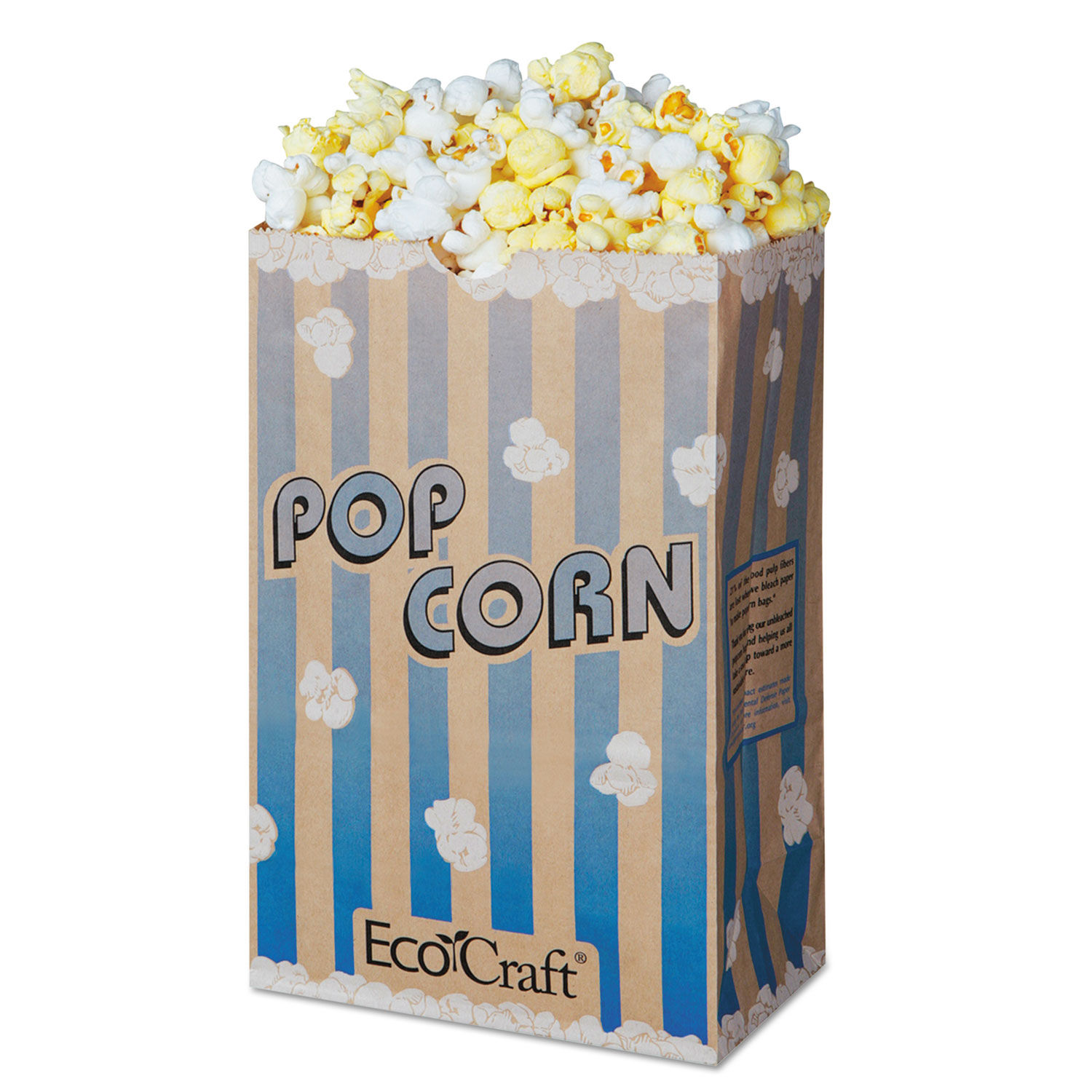 EcoCraft GreaseResistant Popcorn Bags by Bagcraft BGC300612